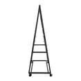 thumbnail image 4 of Ribbon Display Organizer with Wheels, Ribbon Holder Organizer Rack, Ribbon Storage Organizer Black 31.5*15.7*49.2in, 4 of 13