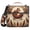 Foxes Flower Ring Feathers, variant on 3 Ring Zipper Binder with Shoulder Strap Waterproof Trapper Keeper 2 Inch D-Ring 500 Sheets Capacity Foxes Flower Ring Feathers