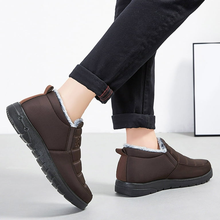 Mens extra wide insulated boots cheap