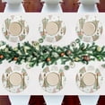 thumbnail image 7 of GZHJMY Christmas Tree Round Placemats Set of 4, Non-Slip PVC Table Mats Washable Heat Resistant Place Mats for Kitchen Dining Table Christmas Home Decor, 15.4 Inch Table Mat, 7 of 7