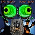 thumbnail image 3 of Timbre de Halloween JINMJMXG Decoraciones para Exteriores Iluminación Globo Ocular Rodante, 3 of 4