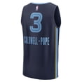 thumbnail image 3 of Youth Fanatics Kentavious Caldwell-Pope Navy Memphis Grizzlies Fast Break Replica Player Jersey - Icon Edition, 3 of 3