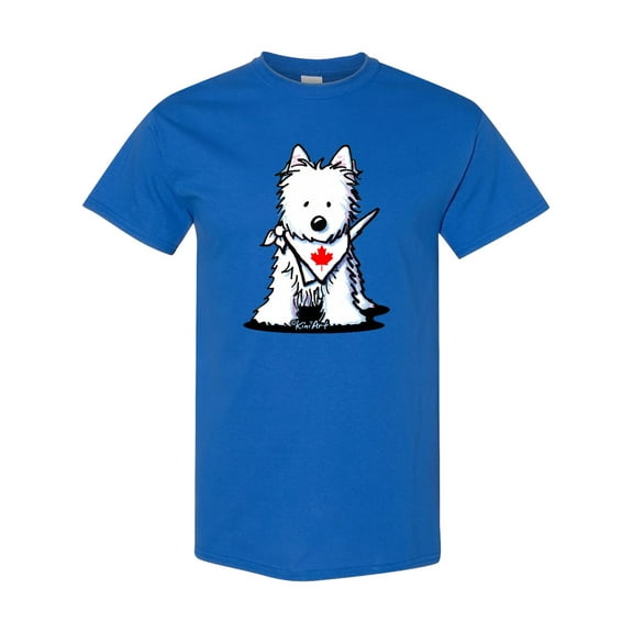 Inktastic Canada Day Westie T-Shirt