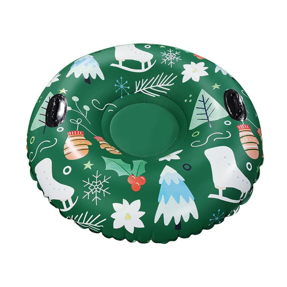 Inflatable Snow Sled Heavy Duty PVC Inflatable Snow Tube for Kids