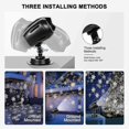 thumbnail image 4 of Christmas snow projection light, high brightness dynamic Led snow light projection, Ip65 waterproof, 4 of 5
