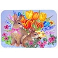 thumbnail image 1 of Carolines Treasures PJC1067CMT New Beginnings Ii Easter Rabbit Kitchen & Bath Mat, 20 x 30, 1 of 1