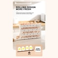 thumbnail image 5 of 4-Tier Egg Holder for Fridge, Automatic Rolling Egg Dispenser, Space-Saving Fridge Organizer, Large Capacity 30 Eggs Rack, Sturdy Kitchen Storage, 5 of 12