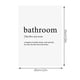 thumbnail image 2 of LADIGASU Boho Funny Bathroom Signs Wall Artprint Mid Art Bathroom Poster,No Incluye Marcos para Fotos Ofertas y Liquidaciones 1X Decoración, 2 of 2