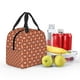 thumbnail image 5 of Easygdp 70s Retro Style Bolsa Térmica Premium - Tela Oxford Impermeable, Gran Capacidad, Bolsillo Frontal, Unisex para Trabajo, Escuela, Actividades al Aire Libre y Picnics, 5 of 8