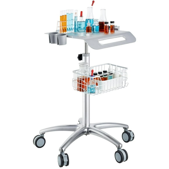 Carrito médico VEVOR K-SH003 de aleación de aluminio 26,77-42,91 pulgadas