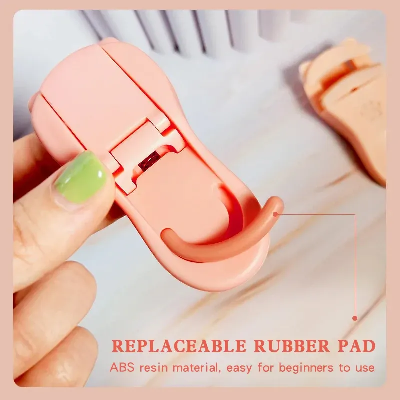 Wholesale 2 PCs Cat Claw Eyelash Curler Set plus Wide Angle Long Lasting Women Makeup Accessories Tool Fit All Eyelash Shapes