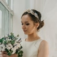thumbnail image 3 of MasteelfCA 1 Pce Couronne de Mariage Baroque avec Strass, 3 of 7