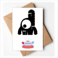 thumbnail image 1 of Universe Alien Monster Alien Happy Birthday Greeting Cards Envelopes Blank, 1 of 3