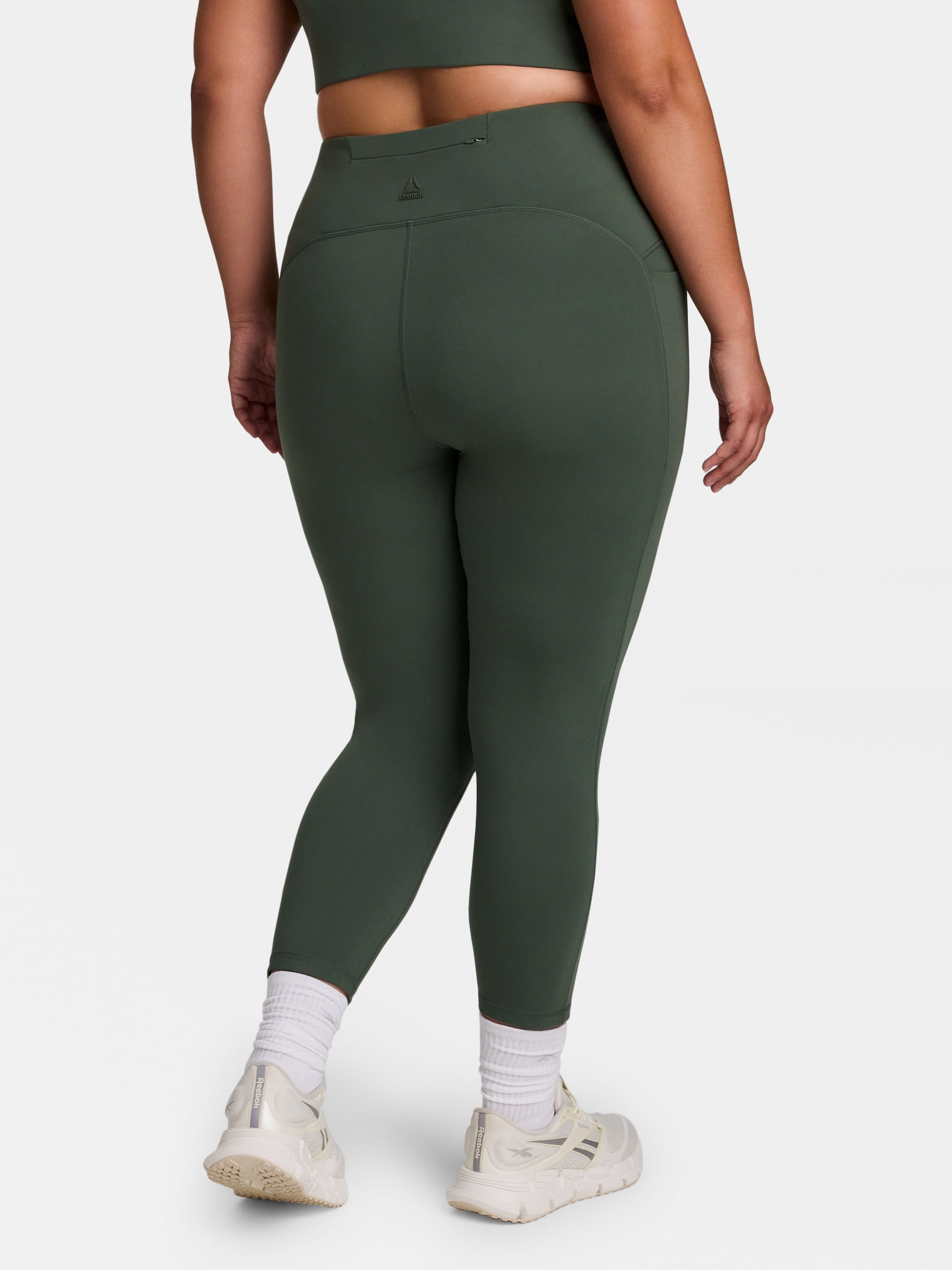 Reebok Women's Reflex High Rise 7/8 Legging, 25" Inseam, Sizes XS-4X