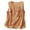 Khaki, variant on Womens T Shirts Linen Vintage Embroidered Print Sleeveless Spring Tops Summer Crew Neck Vacation Tee 2026