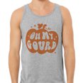 thumbnail image 2 of Pumpkin Oh My Gourd Tank Top Unisex Medium Grey, 2 of 5