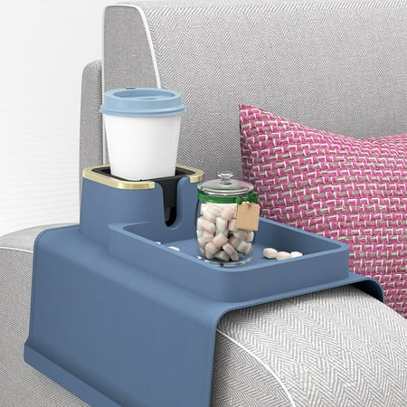 

Kitchen Decor Silicone Cup Holder Tray For Sofa Armrest Organizer Cellphone Organizer Cup Holder Sofa Silicone Non-Slip Armrest Protector For Armchairs Kitchen Gadgets