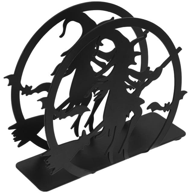 Servilletero de hierro forjado, soporte para servilletas, soporte para pañuelos, adorno de mesa, decoración del hogar