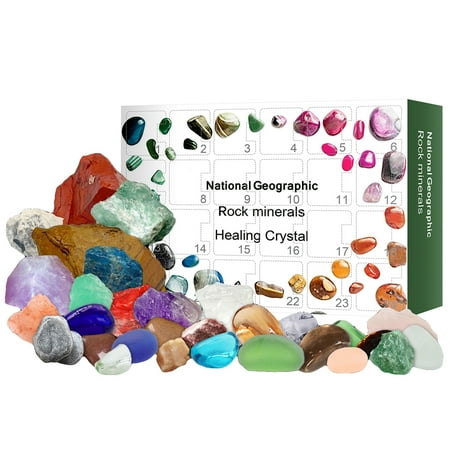 Christmas Ore Toys Christmas Advent Calendar Toy Mineral Gift Box Toys Christmas Ore Toys Christmas Advent Calendar Toy Mineral Gift Box Toys