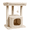 Beige, variant on 27" Leopard Print Cat Tree Indoor Cat Activity Tower