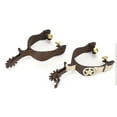 thumbnail image 1 of Espuelas para botas de caballo, espuelas de caballo elegantes de acero con bajo contenido de carbono Espuelas de vaquero meticulosamente diseñadas, 1 of 8