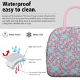 thumbnail image 3 of Lunch Bag Lunch Box for Women Reusable Insulated Lunch Bags,Water-Resistant Kawaii Pink Axolotl Cooler Lunch Tote Bag, Large Capacity for Work Travel Picnic, 3 of 6