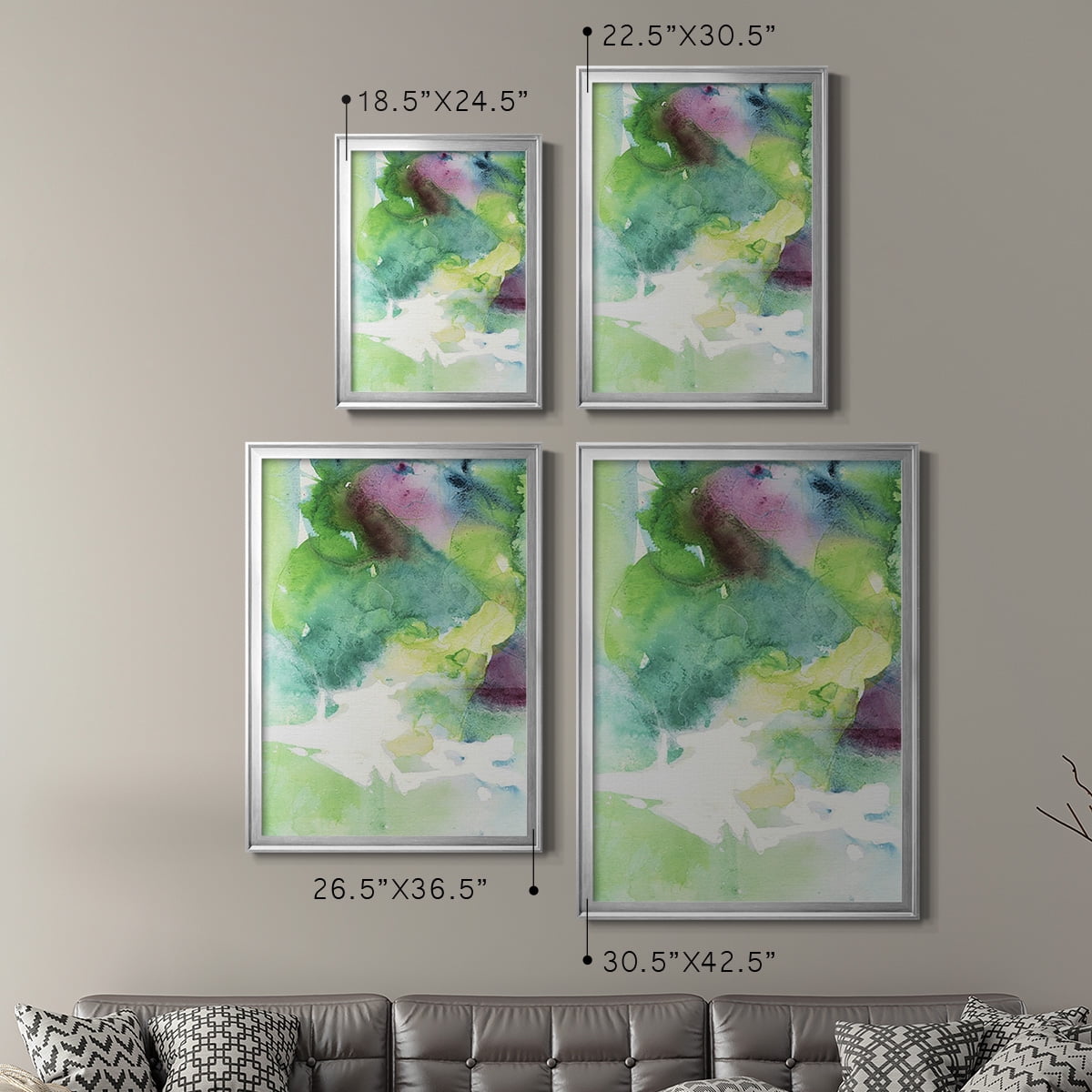 Rising Above IV Premium Framed Print, in Gold, Black, or Silver - Ready to Hang