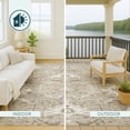 thumbnail image 4 of Addison Rugs Chantille Indoor/Outdoor Traditional Global Beige Machine Washable Rectangle Rug, 10' x 14', 4 of 8