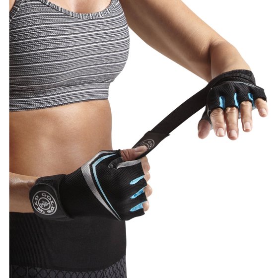 Gold's Gym Gold's Gym Women's Tacky Gloves with Wrist Strap