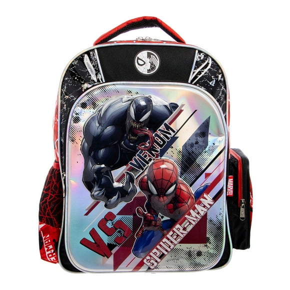 Mochila Primaria Infantil Marvel Spider-Man (3D Metálico) 20L