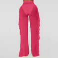 thumbnail image 2 of Aayomet Women Sweatpants Women's Tri-blend French Terry Jogger with Pockets,Hot Pink M, 2 of 5