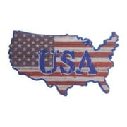 Rustic America Flag USA United Stated Cake Topper - National Cake Supply