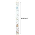 Cartoon Baby Kids Growth Chart Record Wood Frame Height Measurement ...