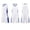 A254 White, variant on Trikvn Kids Boys Athletic Basketball Uniform Set 2-Piece Quick Dry Sportswear Sleeveless V-Neck Jersey Shirt and Drawstring Shorts Breathable Workout Suit for Team Sports