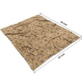 thumbnail image 2 of Brown Christmas Pattern Blanket,Comfortable Soft Flannel Throw Blanket,All Season,Warm Lightweight Blankets for Sofa Bed Couch Living Room Chair,50"x60", 2 of 4