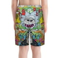 thumbnail image 3 of Rick And Morty Boy'S Swim Trunks Quick Dry Board Shorts Kids Beach Swim Shorts Bathing Suits Swimsuit, 3 of 7