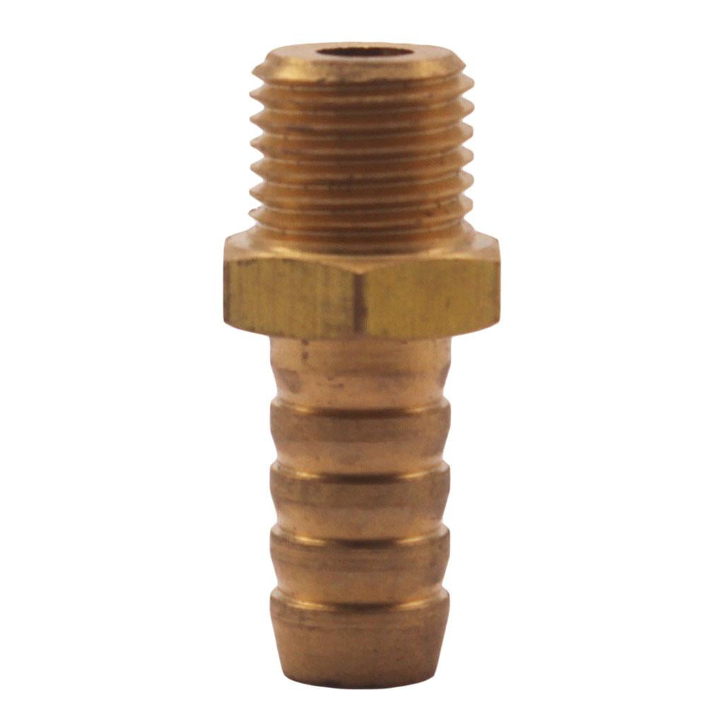 Fitting Metric M20 M20X1.5 Male to Barb Hose ID 3/8inch 10mm Brass Fuel Air Gas 