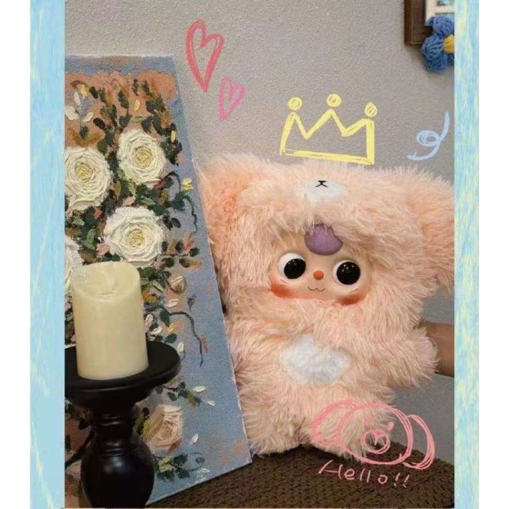 Baby Three Plush Doll Blind Box Action Figures 400% Gift Kawaii Toys Girl Gift