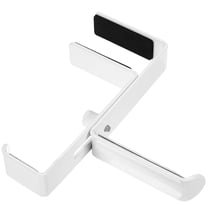 Adjustable Headphone Rack Metal Under Desk Punch Free Hook for Headset Headphone