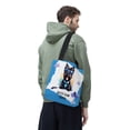 thumbnail image 3 of Happy Father's Day Best Scottish Terrier Cool Dad Ever All Over Print 3D Canvas Tote Bag Scottie Dog Lover Gifts Reusable Handbag - 12007, 3 of 5