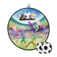 thumbnail image 1 of A Kids Dart Board Game Stick Throwing Toy With Soccer Target Competitive Fun Size 10.2 Inch Diameter, 1 of 2