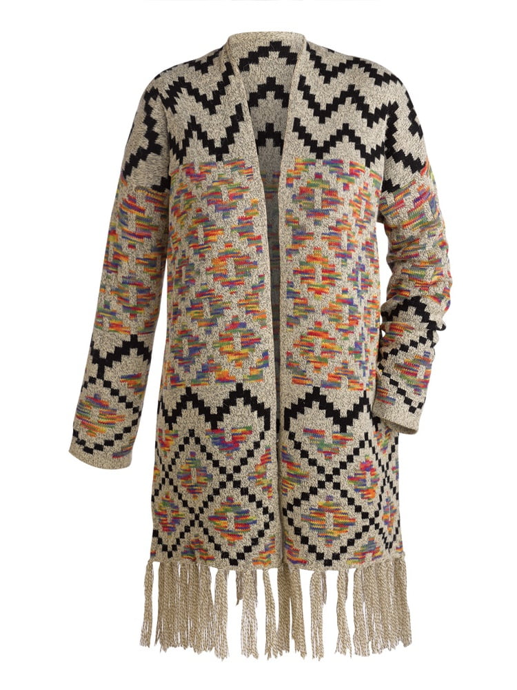 southwestern cardigan womens