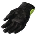 thumbnail image 2 of Joe Rocket Sector Mens Leather Motorcycle Gloves Black/Hi-Vis LG, 2 of 2