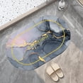 thumbnail image 3 of Rongfmy 60x40cm Shower Rug Carpet Rubber Backed Quick Dry Soft for Entrance Kitchen bathroom, 3 of 9