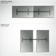 thumbnail image 6 of VIVO 1x2 Pop-Out Video Wall Mount (Fits 2 TVs) for 37” to 65” Plasma Screens, 6 of 8