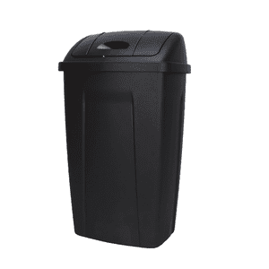Mainstays 13 Gallon Kitchen Trash Can With Swing Lid