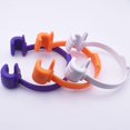 thumbnail image 1 of Soporte para teléfono con pulgar hacia arriba para tabletas, lectores electrónicos y teléfonos inteligentes - Paquete de 3 - Púrpuranaranjablanco, 1 of 5