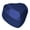 Blue, variant on Mosey Ring Box Heart Shaped with LED Light Pocket-sized Portable Ring Case for Proposal Engagement Wedding