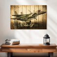 thumbnail image 2 of Elephant Stock Rustic Military Jet Wall Art - Military Canvas Canvas - 24" x 16", 2 of 8