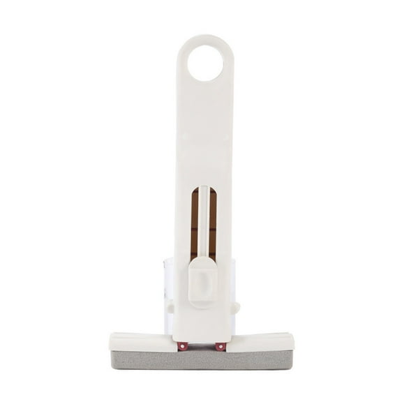 Yika Portable Short Mop, Mini Lazy Hand Wash- Strong Absorbent Mop, Wet And Dry Use, Floor Cleaning System For Bathroom Kitchens Tableware Desktop Glass